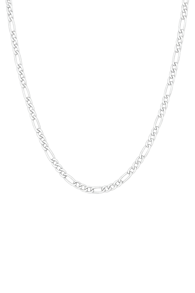 نقره برای پوست حساس، انتخابی شیک و بدون حساسیت برای همه 7 زنجیر نقره فیگارو-حوض نقره