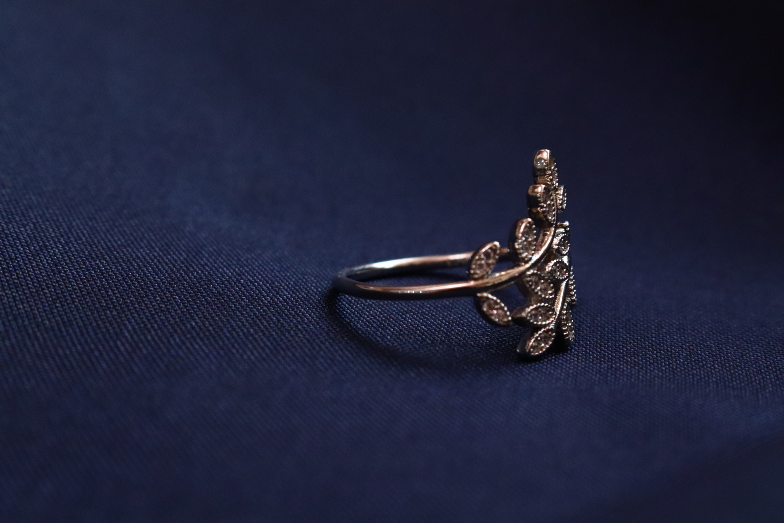 انگشتر نقره طرح شاخه و برگ 3 انگشتر نقره طرح شاخه و برگ-حوض نقره