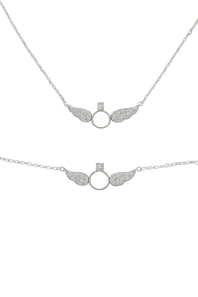 نقره برای پوست حساس، انتخابی شیک و بدون حساسیت برای همه 9 خرید نیمست نقره ایتالیایی بال فرشته