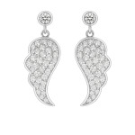 گوشواره نقره بال فرشته