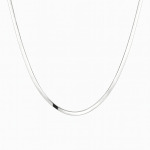 زنجیر نقره هرینگبون ماری ایتالیایی