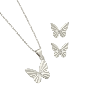 نیم‌ست نقره پروانه ایتالیایی-حوض نقره