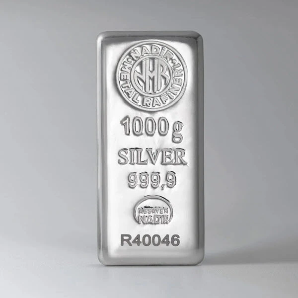 خانه 88 شمش نقره 1کیلوگرمی نادیر ترکیه-حوض نقره