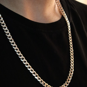 زنجیر نقره کارتیر ایتالیایی 5پَر-حوض نقره