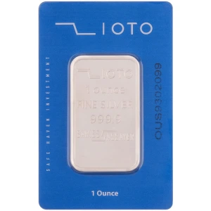 خرید شمش نقره 1اونس زیوتو