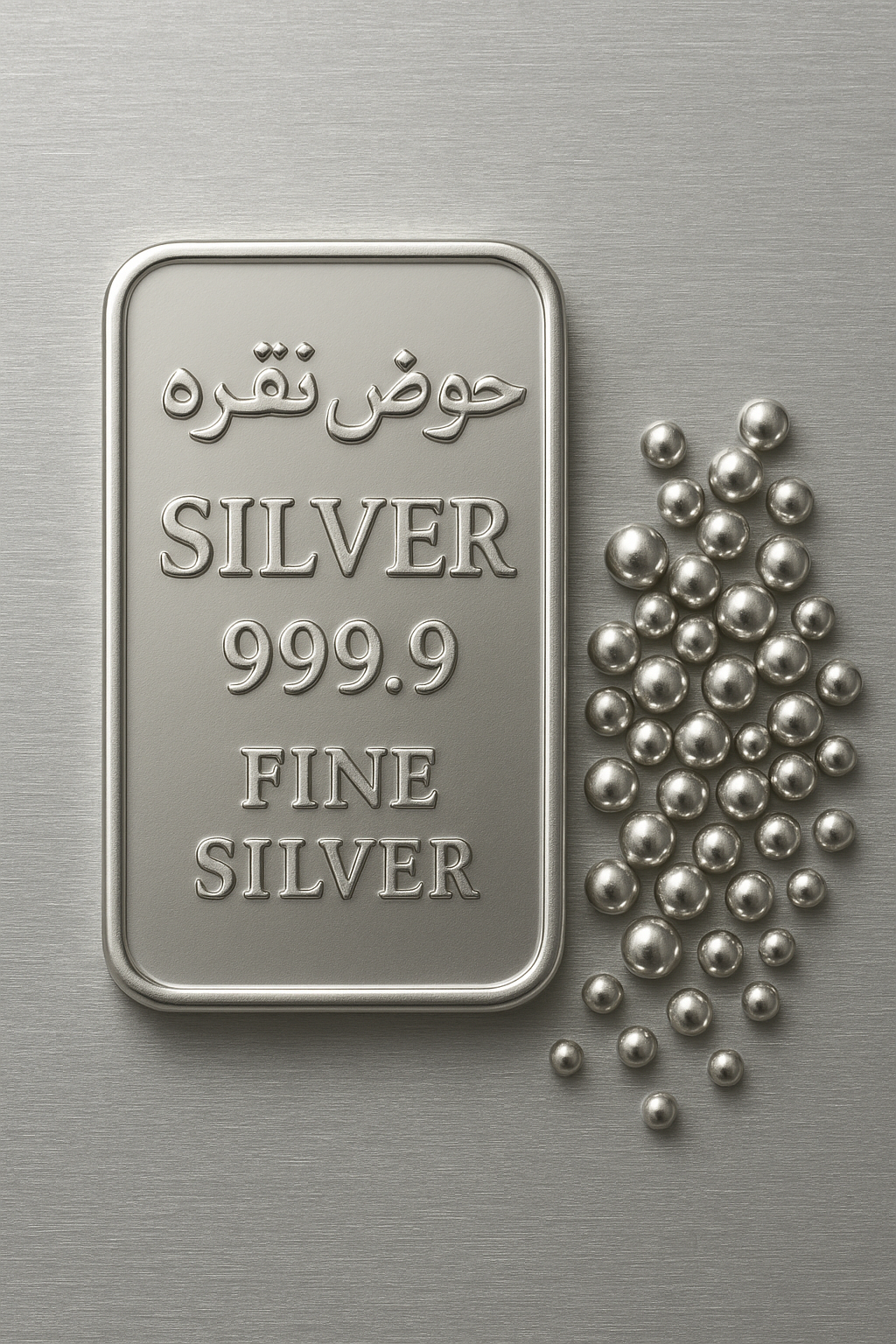 شمش و ساچمه نقره