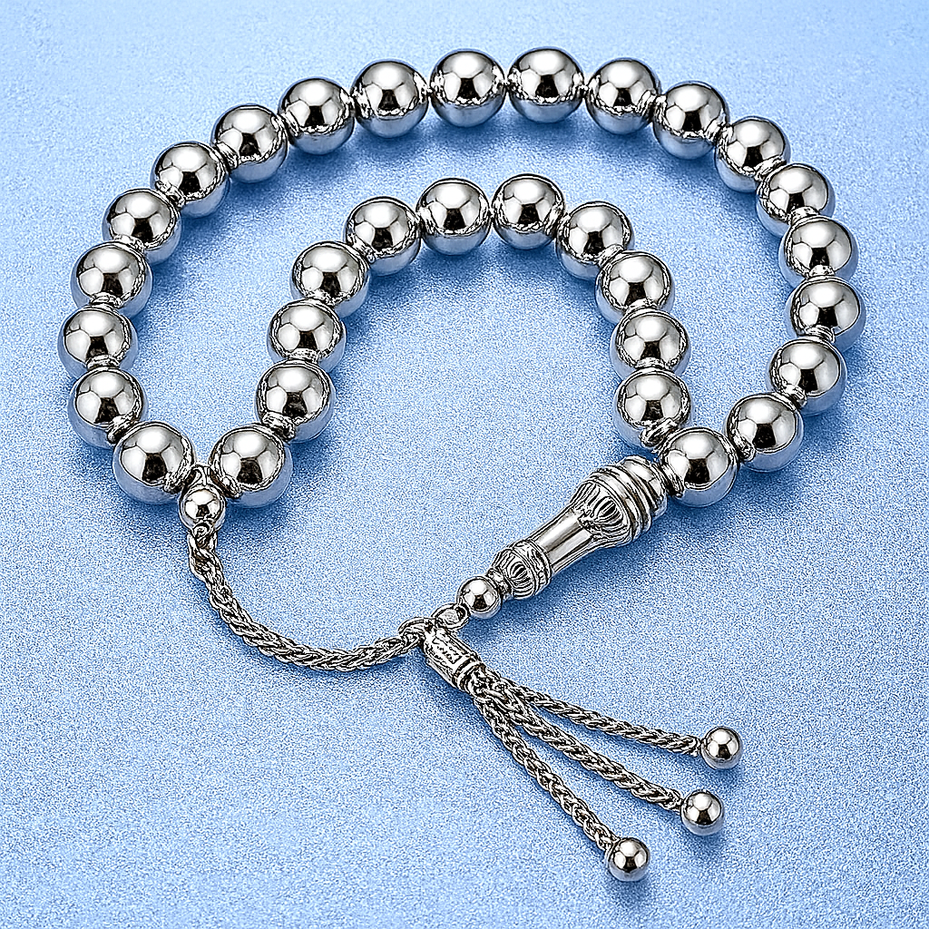 زیورآلات نقره زنانه | گالری حوض نقره- تسبیح نقره