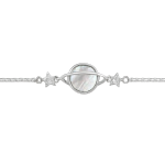 دستبند نقره مدل زحل